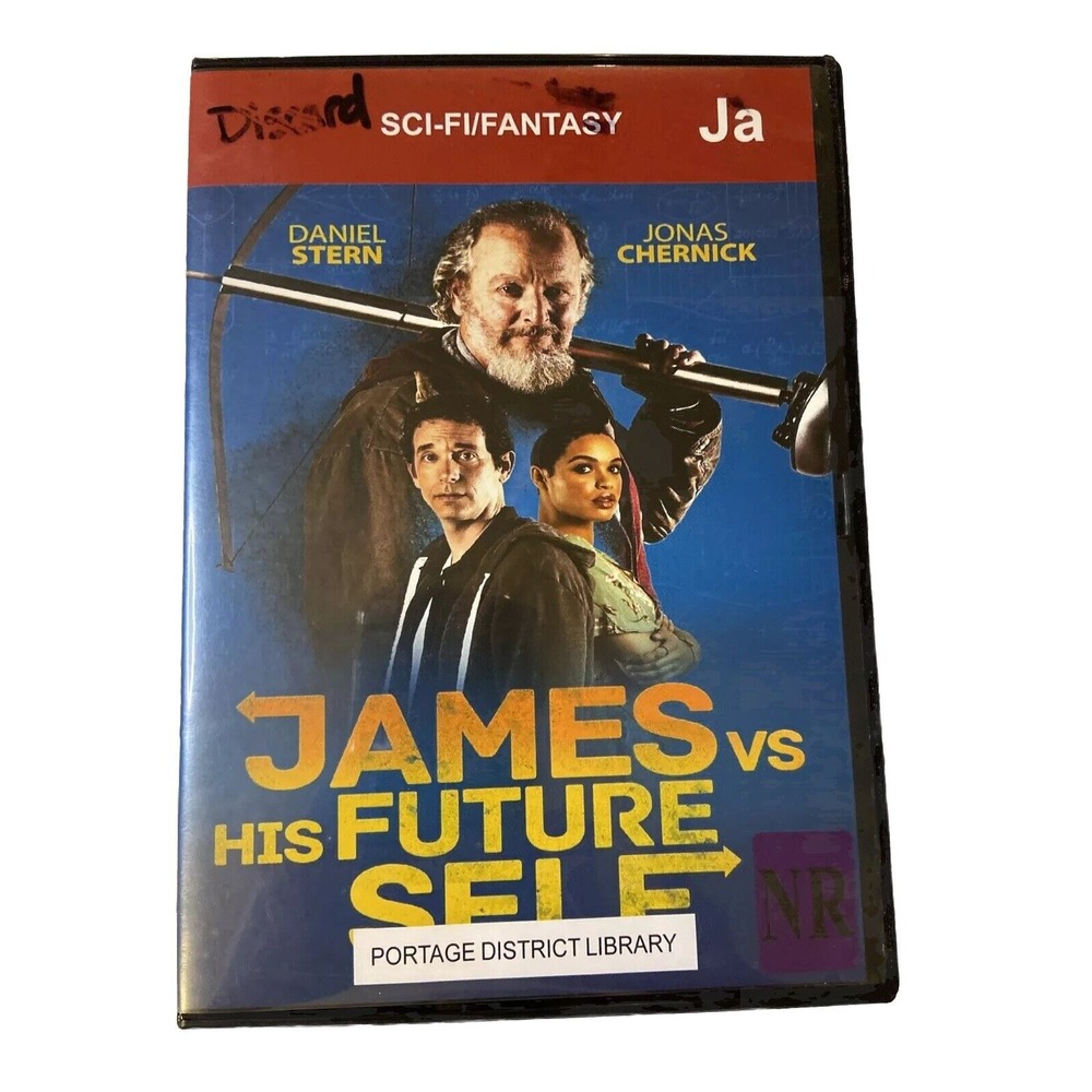 James vs His Future Self Dvd Sci Fi Fantasy Daniel Stern Jonas Chernick 2020